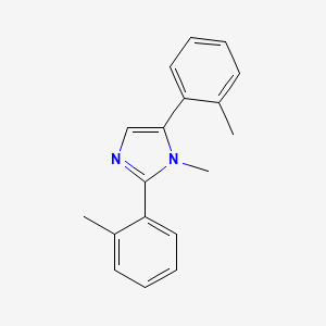 1-Methyl-2,5-bis(2-methylphenyl)-1H-imidazole