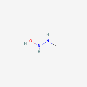 molecular formula CH6N2O B1262305 N-(methylamino)hydroxylamine 