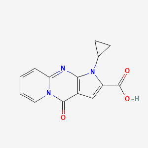 1-Cyclopropyl-4-oxo-1,4-dihydropyrido[1,2-a]pyrrolo[2,3-d]pyrimidine-2-carboxylic acid