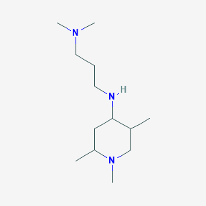 N,N-dimethyl-N'-(1,2,5-trimethylpiperidin-4-yl)propane-1,3-diamine