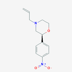 (2S)-2-(4-Nitrophenyl)-4-(prop-2-en-1-yl)morpholine