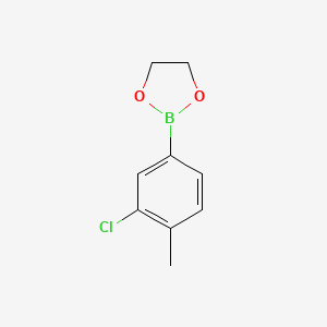 2-(3-Chloro-4-methylphenyl)-1,3,2-dioxaborolane