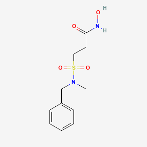 3-[Benzyl(methyl)sulfamoyl]-N-hydroxypropanamide