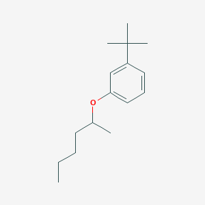 1-tert-Butyl-3-[(hexan-2-yl)oxy]benzene