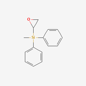 Methyl(oxiran-2-yl)diphenylsilane