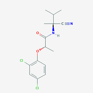 molecular formula C15H18Cl2N2O2 B1262332 (S,S)-苯氧甲环 