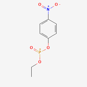 B1262345 p-Nitrophenyl ethyl phosphonate CAS No. 32357-11-2