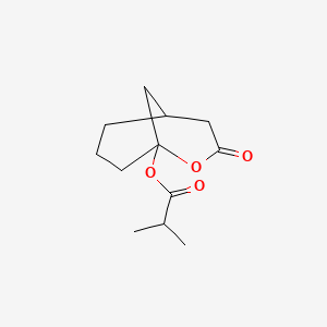 3-Oxo-2-oxabicyclo[3.3.1]nonan-1-yl 2-methylpropanoate