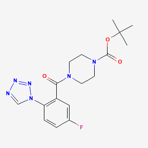 C17H21FN6O3