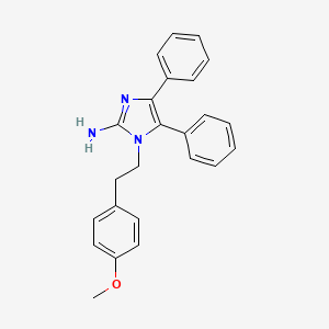 1-[2-(4-Methoxyphenyl)ethyl]-4,5-diphenyl-1H-imidazol-2-amine