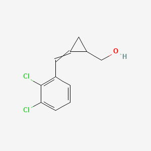 {2-[(2,3-Dichlorophenyl)methylidene]cyclopropyl}methanol