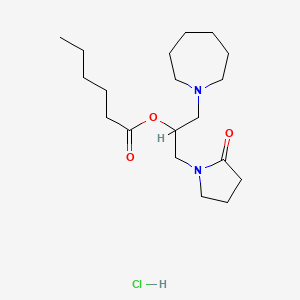 molecular formula C19H35ClN2O3 B12623631 C19H35ClN2O3 