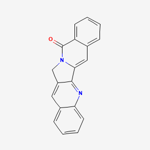 molecular formula C19H12N2O B1262365 Rosettacin 