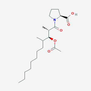 molecular formula C21H37NO5 B1262370 图莫酸 F 