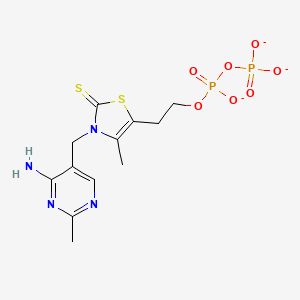 molecular formula C12H15N4O7P2S2-3 B1262383 Tttpp 