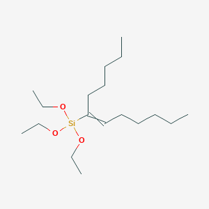 (Dodec-6-en-6-yl)(triethoxy)silane