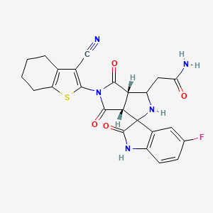 molecular formula C24H20FN5O4S B12623876 C24H20FN5O4S 