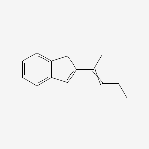 2-(Hex-3-en-3-yl)-1H-indene