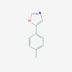 B126241 5-(4-Methylphenyl)-1,3-oxazole CAS No. 143659-19-2