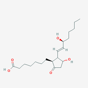 molecular formula C20H34O5 B1262421 8-iso Prostaglandin E1 