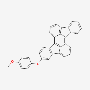 5-(4-Methoxyphenoxy)rubicene