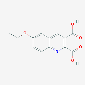 6-Ethoxyquinoline-2,3-dicarboxylic acid