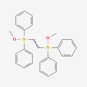 3,3,6,6-Tetraphenyl-2,7-dioxa-3,6-disilaoct-4-ene