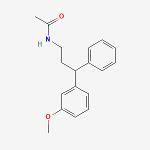 N-[3-(3-Methoxyphenyl)-3-phenylpropyl]acetamide