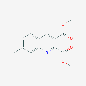 5,7-Dimethylquinoline-2,3-dicarboxylic acid diethyl ester