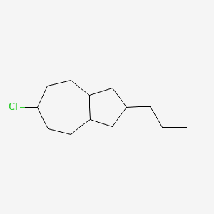 6-Chloro-2-propyldecahydroazulene