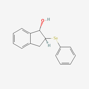 (1S,2S)-2-(Phenylselanyl)-2,3-dihydro-1H-inden-1-ol