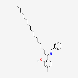 6-[1-(Benzylamino)octadecylidene]-3-methylcyclohexa-2,4-dien-1-one