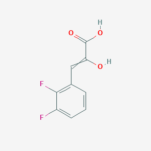 3-(2,3-Difluorophenyl)-2-hydroxyprop-2-enoic acid