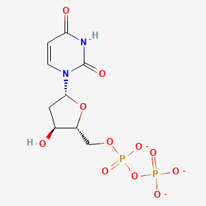 molecular formula C9H11N2O11P2-3 B1262458 dUDP trianion 
