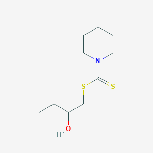 molecular formula C10H19NOS2 B12624709 2-Hydroxybutyl piperidine-1-carbodithioate CAS No. 922164-94-1