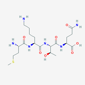 L-Methionyl-L-lysyl-L-threonyl-L-glutamine