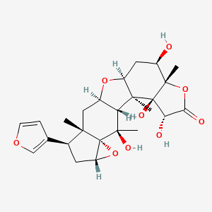 molecular formula C25H32O9 B1262479 Toonaciliatin G 