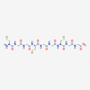 L-Cysteinylglycylglycyl-L-cysteinylglycylglycyl-L-cysteinylglycylglycine