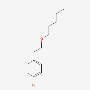 1-Bromo-4-[2-(pentyloxy)ethyl]benzene