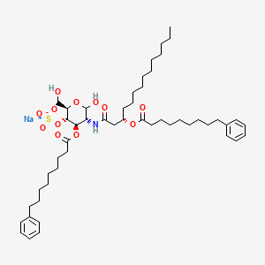 molecular formula C50H78NNaO12S B1262499 Ono-4007 (free acid) 