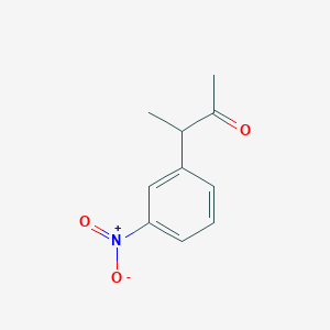 molecular formula C10H11NO3 B12624999 3-(3-Nitrophenyl)butan-2-one CAS No. 918540-59-7