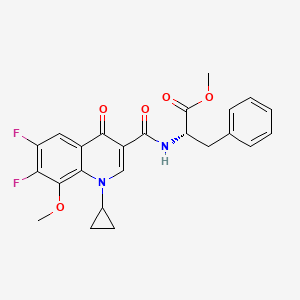 molecular formula C24H22F2N2O5 B12625065 C24H22F2N2O5 