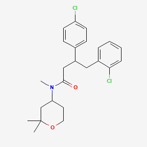 molecular formula C24H29Cl2NO2 B12625464 C24H29Cl2NO2 