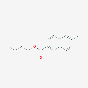 molecular formula C16H18O2 B12625482 Butyl 6-methylnaphthalene-2-carboxylate CAS No. 919536-00-8