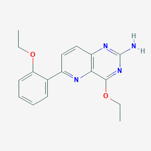 4-Ethoxy-6-(2-ethoxyphenyl)pyrido[3,2-d]pyrimidin-2-amine