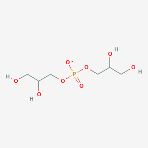 molecular formula C6H14O8P- B1262562 双(2,3-二羟基丙基)磷酸酯 