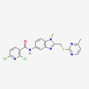 C20H16Cl2N6OS