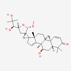 molecular formula C31H48O6 B1262564 Protoxylocarpin D 