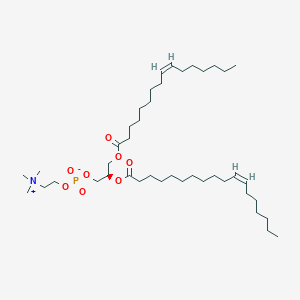 1-[(9Z)-hexadecenoyl]-2-[(11Z)-octadecenoyl]-sn-glycero-3-phosphocholine