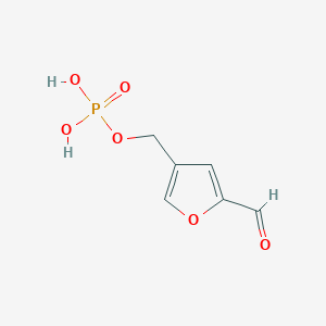 4-(Phosphooxymethyl)-2-furancarboxaldehyde
